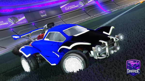 A Rocket League car design from plopblop2009