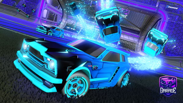 A Rocket League car design from ZakFreeman2k23