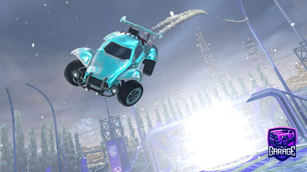 A Rocket League car design from Yiman_PC