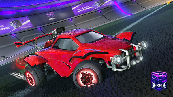 A Rocket League car design from RWJ