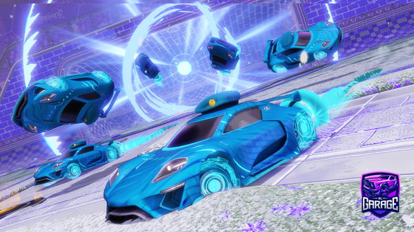 A Rocket League car design from -ShempanzeSaratovskaya-