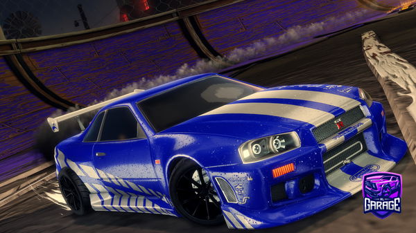 A Rocket League car design from PhelippeHero
