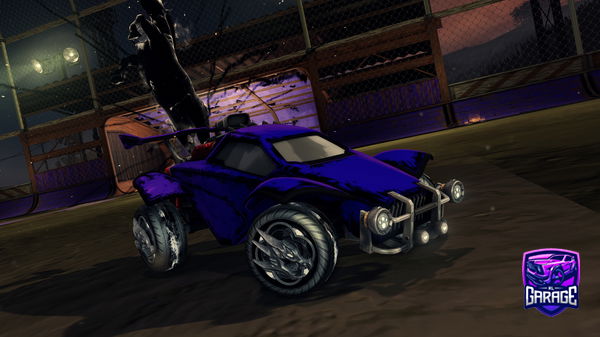 A Rocket League car design from KLR1273