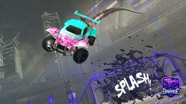 A Rocket League car design from Niemand123