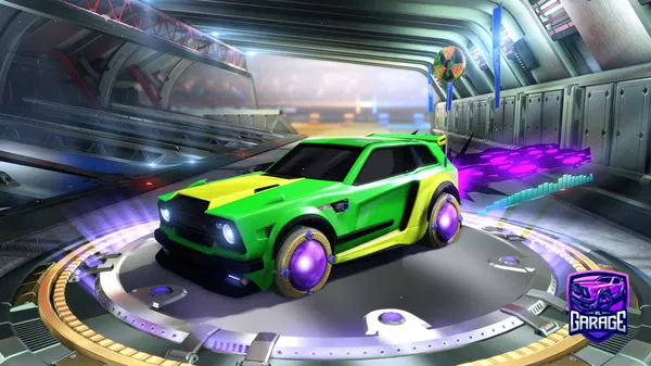 A Rocket League car design from MushyRabobo