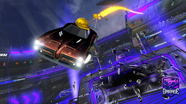 A Rocket League car design from Cereal_gang