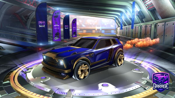 A Rocket League car design from Myran67000