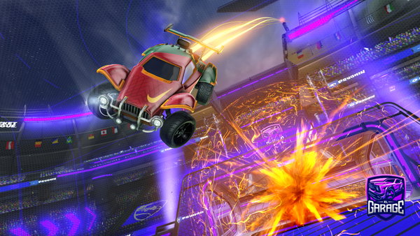 A Rocket League car design from mwkj