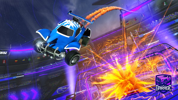 A Rocket League car design from elkerchingo_