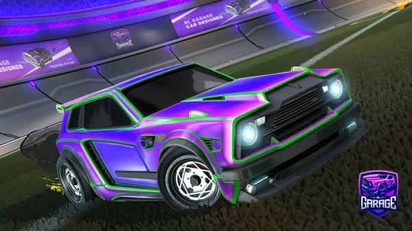 A Rocket League car design from RYZE_Vitql