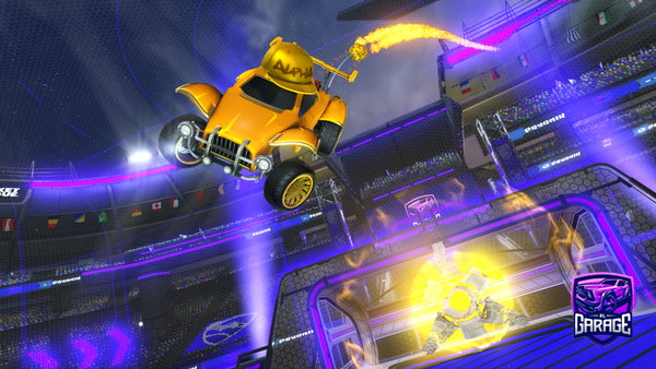 A Rocket League car design from Hxllxw