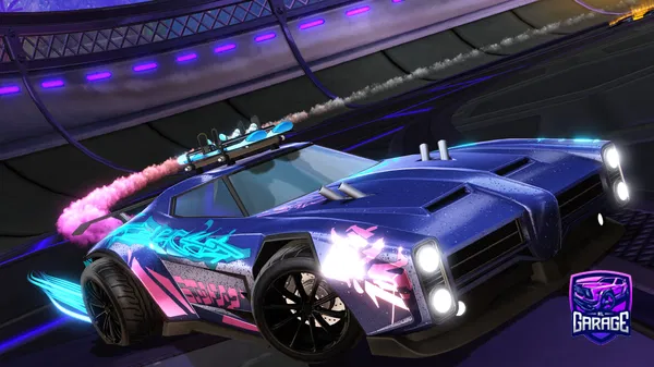 A Rocket League car design from DissolvedHeart