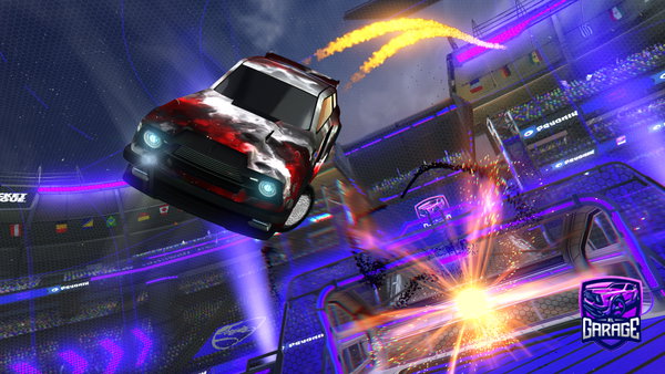 A Rocket League car design from Itsyourdaad