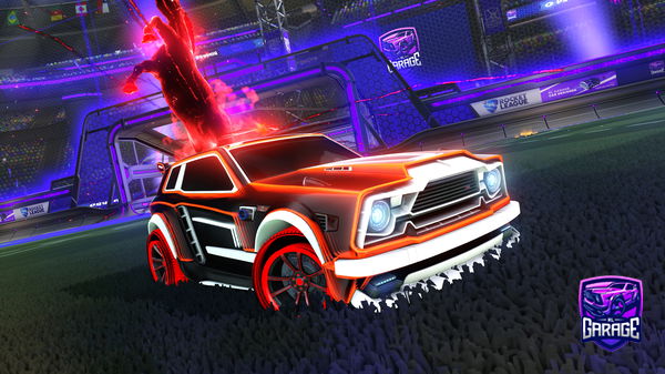 A Rocket League car design from Jobiladen703