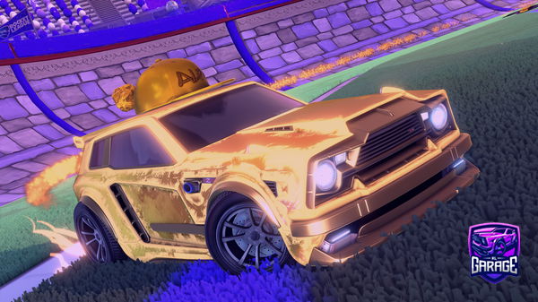 A Rocket League car design from H3ct0rXD