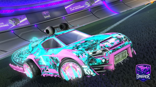 A Rocket League car design from JasonThe_13th