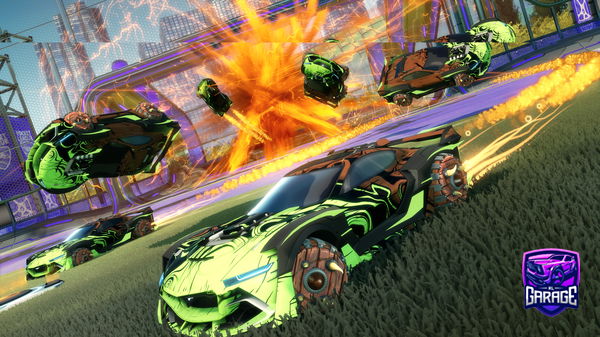 A Rocket League car design from teddy2552