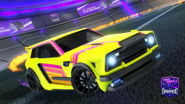 A Rocket League car design from User382778299473727