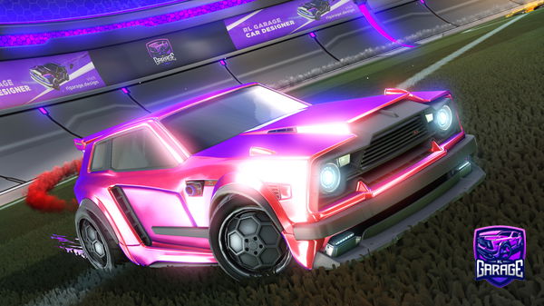 A Rocket League car design from Santiagossrl