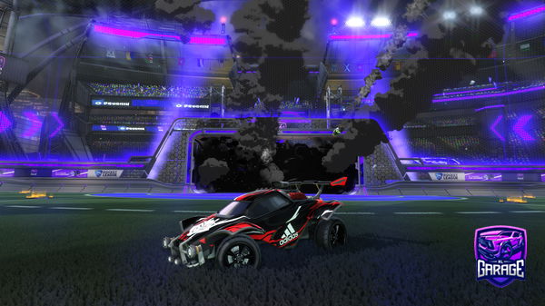 A Rocket League car design from Wallraff