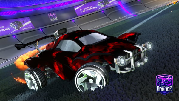 A Rocket League car design from x8r