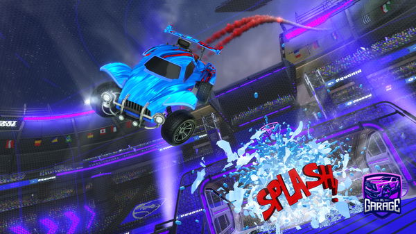 A Rocket League car design from Leltn