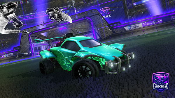 A Rocket League car design from Carvin