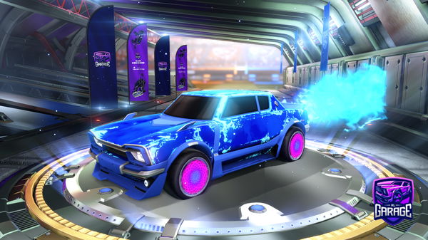 A Rocket League car design from McLarenpro