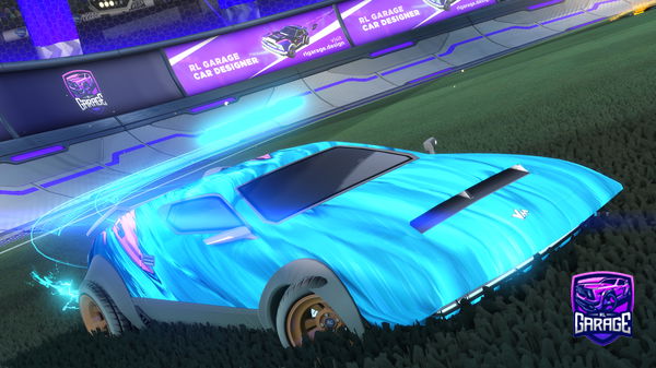 A Rocket League car design from scar3cr0w999