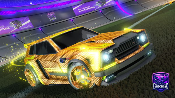 A Rocket League car design from Coley_Woley_1