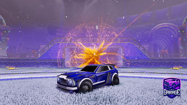 A Rocket League car design from vinlandic