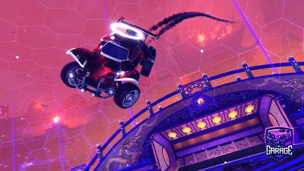 A Rocket League car design from TTVRjraichu9