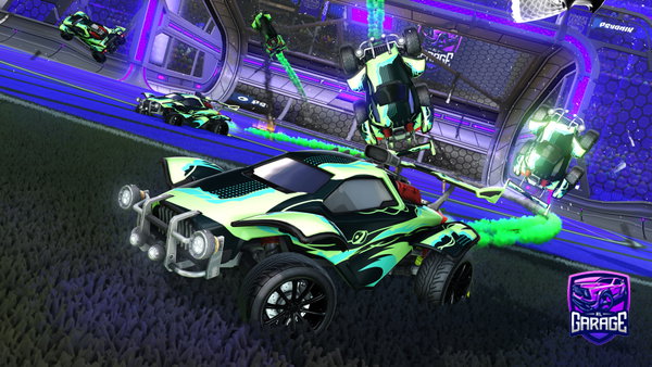 A Rocket League car design from YociFic