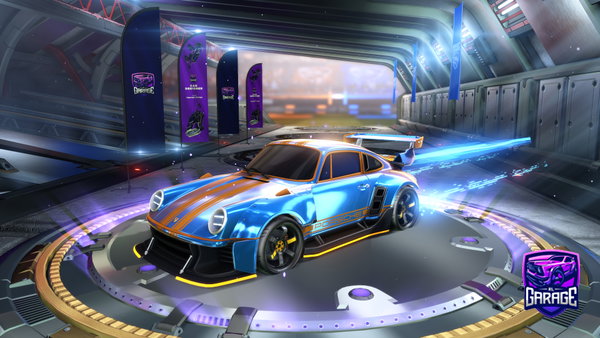 A Rocket League car design from SpaceCA18DET