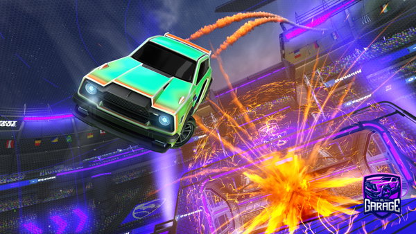 A Rocket League car design from 20SidedShape