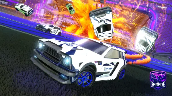 A Rocket League car design from Cracked_Whipple