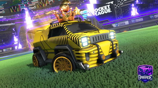 A Rocket League car design from skiper80