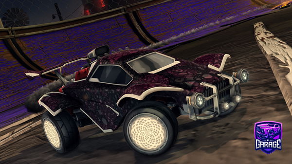 A Rocket League car design from Way22985