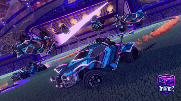 A Rocket League car design from Wwasteel_