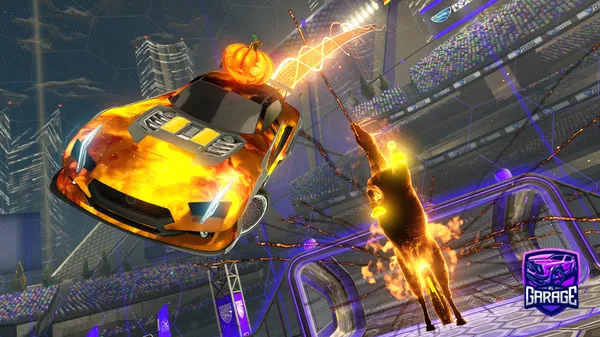 A Rocket League car design from hallabackatyu