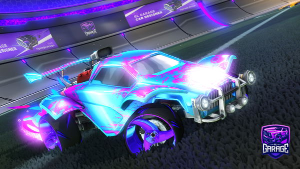 A Rocket League car design from danbow88