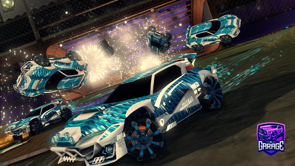 A Rocket League car design from piterpm