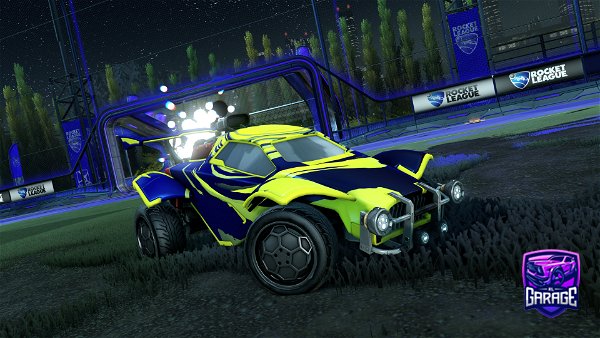 A Rocket League car design from exotic_361