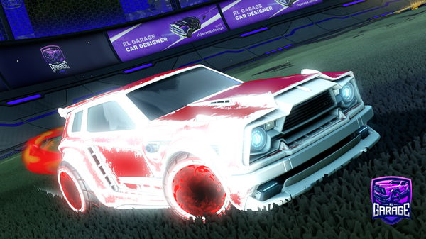 A Rocket League car design from MadKing08