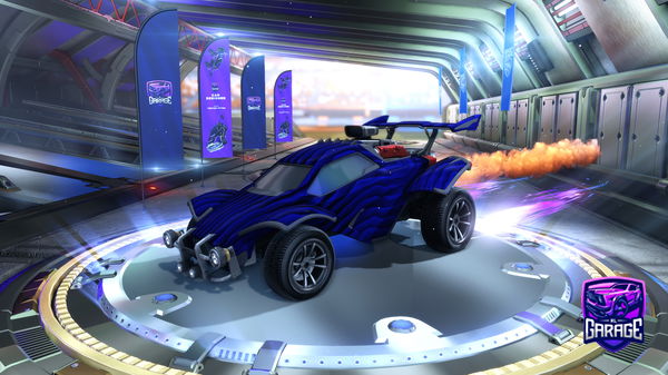 A Rocket League car design from Astromzn