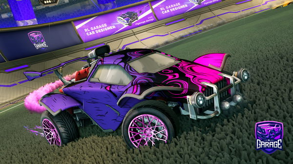 A Rocket League car design from vozify-rl