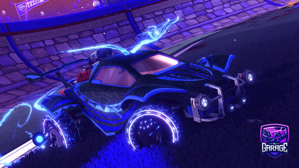 A Rocket League car design from milkywayfr