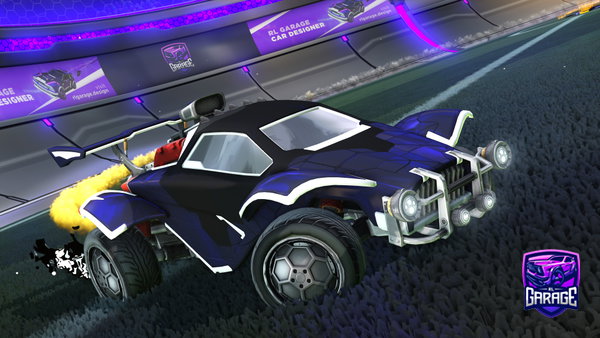 A Rocket League car design from os27