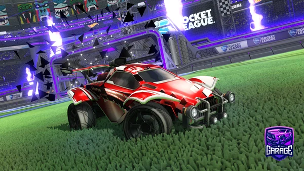 A Rocket League car design from Rukreuz