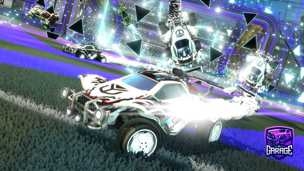 A Rocket League car design from perezoso017